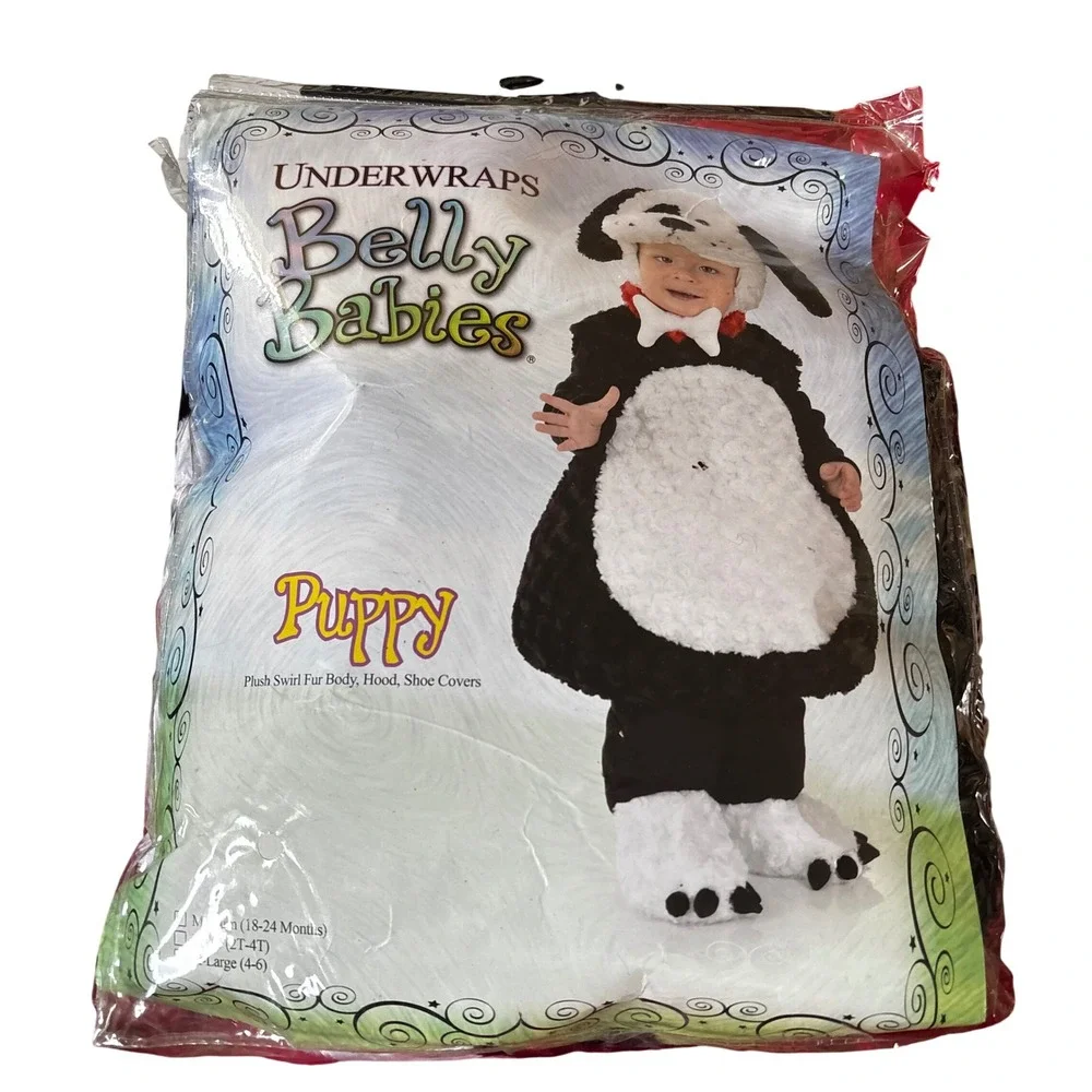 Toddler Boys Puppy Costume Halloween Large 2T-4T NEW